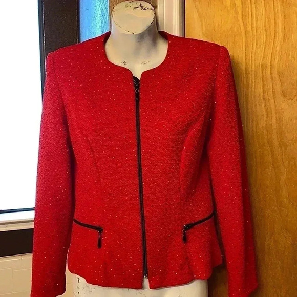 Classy Sequined Jacket - Picture 1 of 10